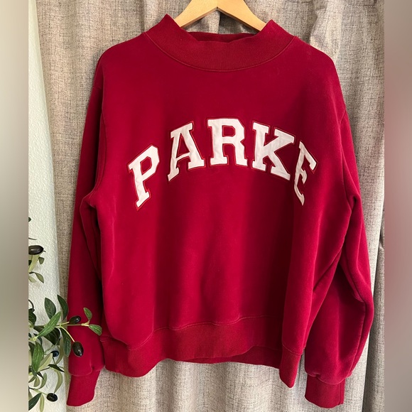 Parke Denim - PARKE Varsity Mockneck Sweatshirt